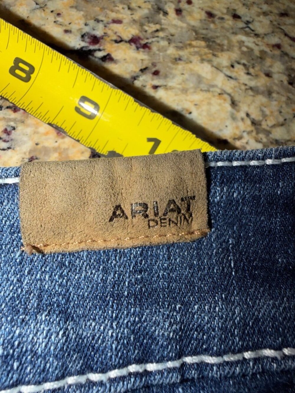 Ariat Womens Western Cowgirl Rodeo Jeans Medium Wash Size 27R Embroidered Pocket - Picture 5 of 8